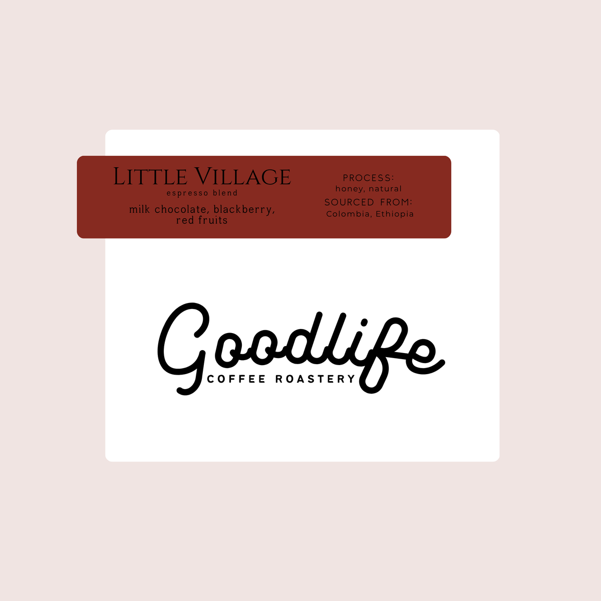 Little Village - espresso blend